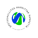 Opetushallituksen sinivihreä logo, jossa teksti Opetushallitus rahoittaa hanketta